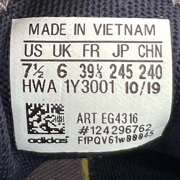 Adidas Mavia X Purple Legacy Tint Lace Up Running Athletic Shoes Women’s 7.5 - Picture 12 of 13